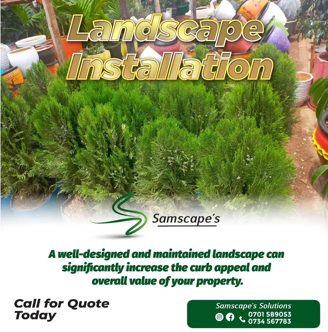 Garden maintenance